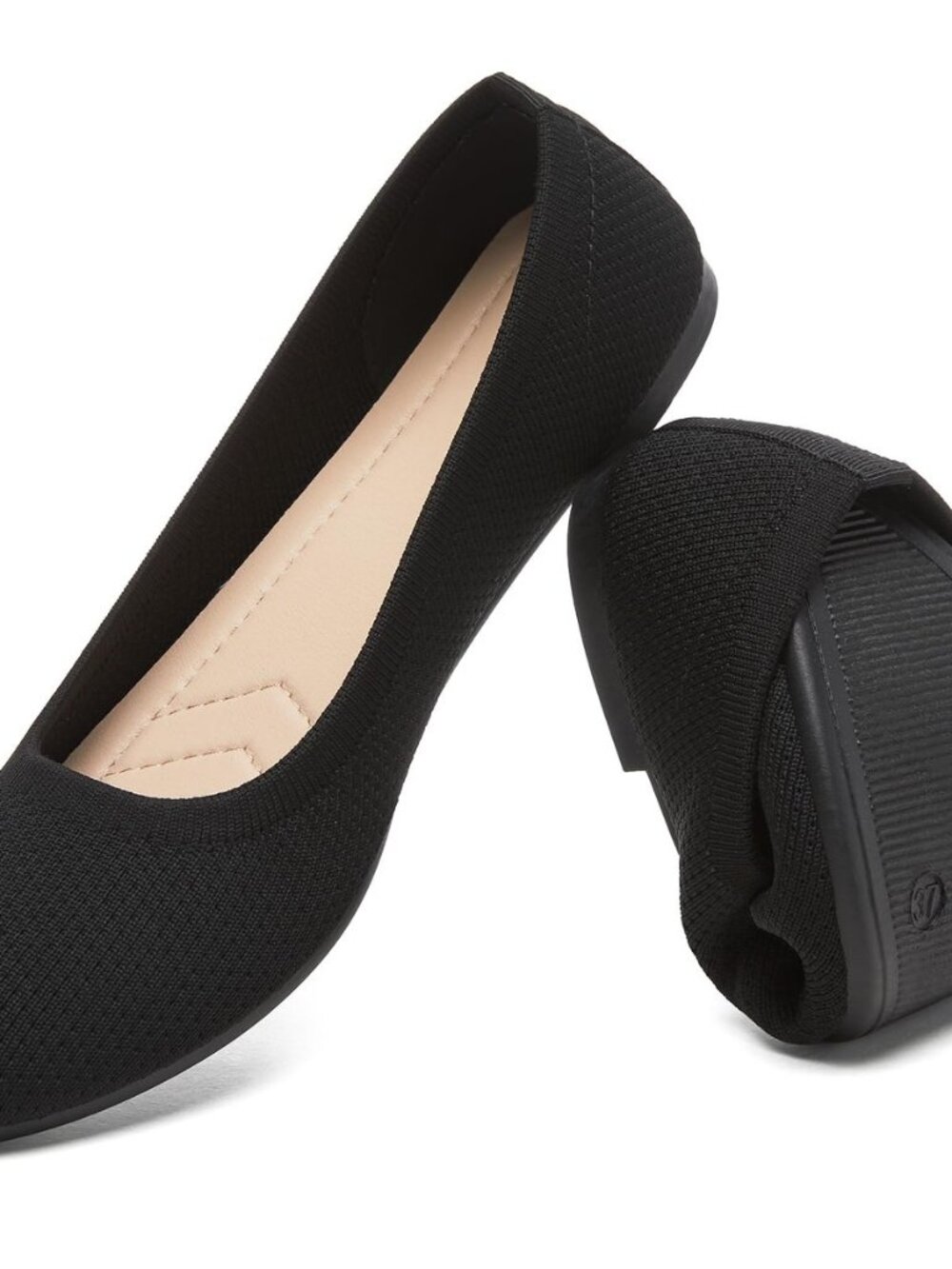 Women’s Ballet Flats Shoes Comfortable Mesh Pointed Toe Slip On Dress Shoes